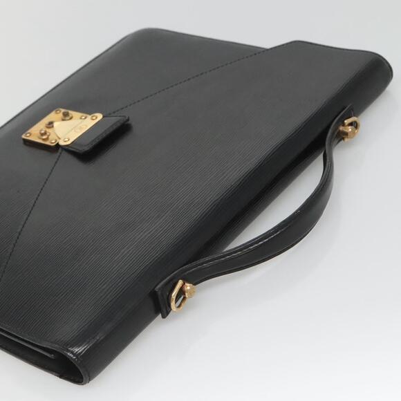 LOUIS VUITTON Epi Porte Documents Bandouliere Black M54462 - Picture 6 of 12